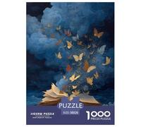 Dancing Farfalle Jigsaw 1000Pcs Libro degli Incantesimi Puzzle Classic Adulti Ragazzi Gioco Familiare Impossible 38x26cm/1000pcs