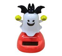 Dancing Figurines, Decor, 3.94x1.97 Inches Halloween Ghost Solar Powered, Spooky Dancing Shaking Doll Toy for Office Desk, Home Interior, Window Display, Party Decorations and Holiday Use