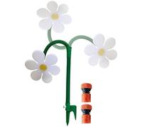 Dancing Flower Sprinkler, Rotating Yard Sprayer, 76cm/29.92 Inches Decorative Water Toy, 360-Degree Nozzle, Colorful Design for Garden Lawn Toddler Dog Park Fun ABS