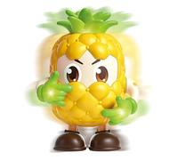 Dancing Fruit Toy - Early Learning Robot | Electric Music Toy with LED Lights & Sounds, 1 Pack Interactive Educational Gift for Birthday Boys Girls Party Home Preschool