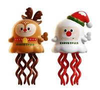 Dancing Ghost Baby Toy, Halloween e Christmas Magic Fun Clockwork Toy - Dance, Stand & Flip Crawlers, Favore per Le Vacanze, Regalo per I Bambini. 2PCS Christmas