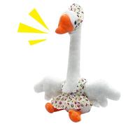Dancing Goose Toy - Twisting Voice Recorder Plush for Children Boys Nursery Room Playtime Holiday Birthday | Musical Interactive Goose Doll with Soft Plush Fabric Fun Movements and Entertaining Sounds