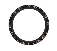 Dancing Grizzly Bear - Coprivolante universale da 38,1 cm, antiscivolo, assorbe il sudore,