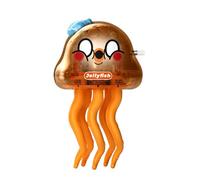 Dancing Jellyfish Toy, Crawling Sensory Creature, 2,17 x 1,97 x 3,74 Inches Cute Sea Figurine, Wiggly Movement Design, Playful Desk Decoration, for Girls Boys Son Interactive