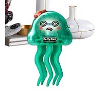 Dancing Jellyfish Toy, Crawling Sensory Figure, 2.17x1.97x3.74 Inches Simulated Sea Animal, Interactive Plaything for Baby Girls Boys Kids Toddler Daughter Son and Children Learning Engagement