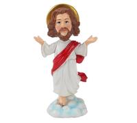 Dancing Jesus bobbles head - Auto Dashboard Gesù | Statue Da Collezione Del Cruscotto Religioso, Decorazione Simbolica bobbles head Per Interni Automobilistici, Soggiorno, Scrivania Dello Studio, Disp