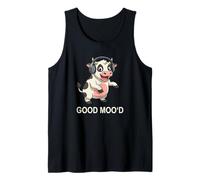 Dancing Mow Music DJ Good Mooh Mood Design Canotta