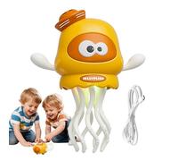 Dancing Octopus Toy, Wiggling Squid Robot, 5.91x3.27in Authentic Music Lights Toys, Compact Fun Learning Activities, Interactive Movement for Birthday & Playtime Fun