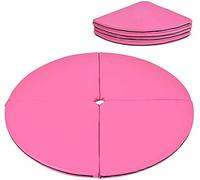 Dancing Pole Crash Mat Tappetino per esercizi extra spesso Palo da ballo Home Yoga Pilates Ginnastica Mat-Rosa(Size:120x5cm)
