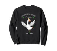 Dancing Silly Awkward Goose San Patrizio Felpa