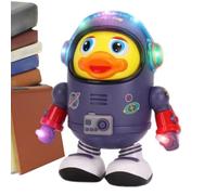 Dancing Space Duck Toy Colorful LED Lights Music 3 Mode Interactive Robot | Kid Duck Toy for Boy Girl Home Indoor Outdoor Classroom Party