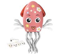 Dancing Squid Toy - Musical Octopus Robot with LED Light Show, Fun Movement and Sound Learning Plaything Enhancing Coordination, Interactive Baby Toy for 0-6 Year Old Kids, Ideal Educational Entertain