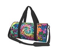 Dancing thanksgiving bear Travel Duffel Bag, Grande Capacità Poliestere Palestra Sport Duffel Bag, Stampato Uomo Duffel Bag per Vacanze, Fitness, Sport Training Drum Bag, Ballando Thanksgiving Bear,