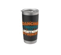 Dancing Through The Lightning Strikes Graphic Bicchiere termico in acciaio inox doppia parete