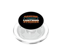 Dancing Through The Lightning Strikes Graphic PopSockets PopGrip per MagSafe