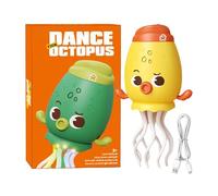 Dancing Toy for Kids, Interactive Octopus Music Toy, PP Light-Up Animal Figure, Obstacle Avoidance Feature, Fun Play, Nursery and Bedtime, Ideal for Daycare and Preschool, 20x11.5x8.5cm