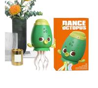 Dancing Toy for Kids, Interactive Octopus Music Toy, PP Light-Up Animal Figure, Obstacle Avoidance Feature, Fun Play, Nursery and Bedtime, Ideal for Daycare and Preschool, 20x11.5x8.5cm