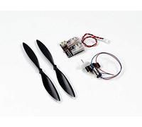 Dancing Wings Hobby fai da te micro sistema di alimentazione spazzolato con motore spazzolato 7x16, micro prop, micro ricevitore per RC Micro Mini Airpalne (BLPS716-247)