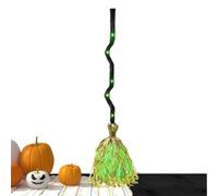 Dancing Witch Broom | Moving Scene Prop With Laughter Sound Lighted Dance