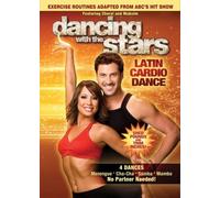 Dancing With The Stars Latin Cardio Dance DVD 4 Dances Merengue / Cha-cha / Samba / Mambo