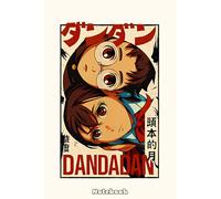 DanDaDan Anime Fan Art Notebook: 6x9 120 Pages, Sketchbook, Journal, Lined College Ruled Paper, Planner, Matte Finish Cover, Diary
