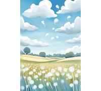 Dandelion Breeze: A Light and Airy Lined Journal: A dreamy, nature-inspired notebook with 150 lined pages for writing and reflection