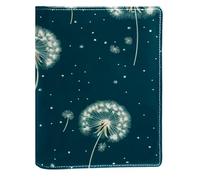 Dandelion - Copertina per libro sostituibile, in pelle PU, riutilizzabile, adatta per notebook da 148 x 210 mm