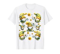 Dandelion Flower Accessories For Women Cute Spring Gnome Maglietta