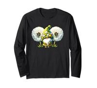 Dandelion Flower Accessories For Women Cute Summer Gnome Maglia a Manica