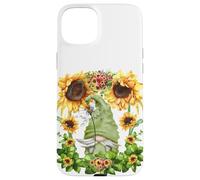 Dandelion Flower Floral Pattern For Women Cute Spring Gnome Custodia per iPhone 15 Plus
