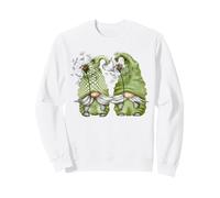 Dandelion Garden Gnomes for Gay Couple Funny Dandy GNOME Felpa