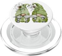 Dandelion Garden Gnomes For Gay Couple Funny Dandy Gnome PopSockets PopGrip per MagSafe