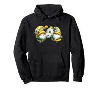 Dandelion Wishes Prints For Gnome Lover Cute Summer Flower Felpa con Cappuccio