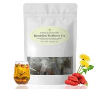 Dandelion Wolfberry Tea Organico - Miscela Naturale di Sette Erbe per la Salute di Reni e Fegato, 120g per Confezione (1 Sacchetto)