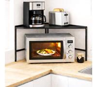 DanDiBo Scaffale Angolare Piano di Lavoro Scaffale da Cucina 72x72 cm Scaffal...