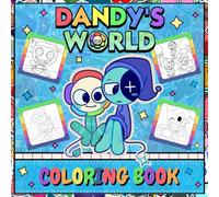 Dandies Coloring Book: An Adventure of Color and Mystery | Explore a World of Cute Yet Creepy Characters