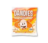 Dandies Minis All Natural Mini Zucca Marshmallows Vegani, 142g mini marshmallow vegani al gusto di zucca, senza aromi artificiali, senza gelatina, senza glutine e senza allergeni