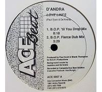 D'Andra - Love Lines - Ace Beat Records - ACE 0007