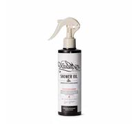 DandyMen Olio doccia per uomo - Bagnoschiuma e detergente idratante con oli di girasole e avocado - 239,55 g, ossidiana cardamomo