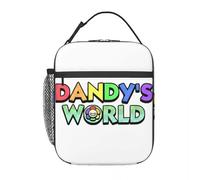 Dandy's World Horror Game Sacchetto per il pranzo con isolamento termico per picnic Sacchetti per contenitori per alimenti portatili Scatole per il pranzo termiche per dispositivi di raffreddamento