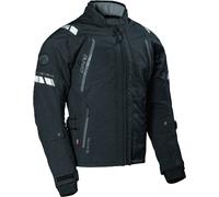 DANE Elling impermeabile Giacca tessile moto da donna, nero, Taglia 40