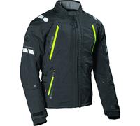 DANE Elling impermeabile Giacca tessile moto, nero/giallo, Taglia 52