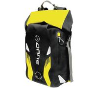 DANE Ikast 2 Zaino da moto, nero/giallo, Taglia unica
