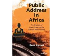 Dane Kiambi Public Address in Africa (Tascabile)