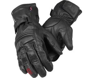 DANE Nibe 4 Guanti da moto impermeabili lunghi, nero, Taglia L