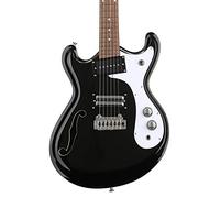Danelectro '66T - Chitarra con Vibrato, colore: Nero lucido