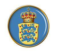 Danese Reale Cappotto Of Arms Spilla