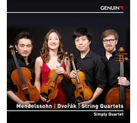 Felix Mendelssohn Mendelssohn/Dvorák: String Quartets (CD) (PRESALE 04/04/2025)