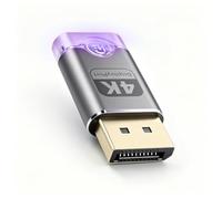 Danfetsoy Displayport - Adattatore per presa fittizia 4K, adattatore per display virtuale DP 4K a 60 Hz, emulatore EDID Displayport Headless Ghost Dispay compatibile per Headless 1080@120Hz