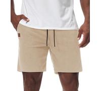 Danfiki Pantaloncini Uomo Shorts Estivi Bermuda Velluto a Coste Casual Pantaloni Corti
